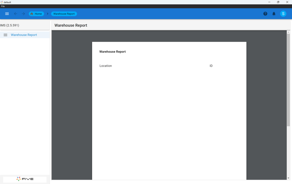 Five.Co - Previewing the MySQL Report